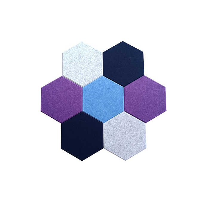 Hex acoustic panels
