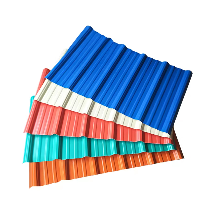 Color coated corrugated board