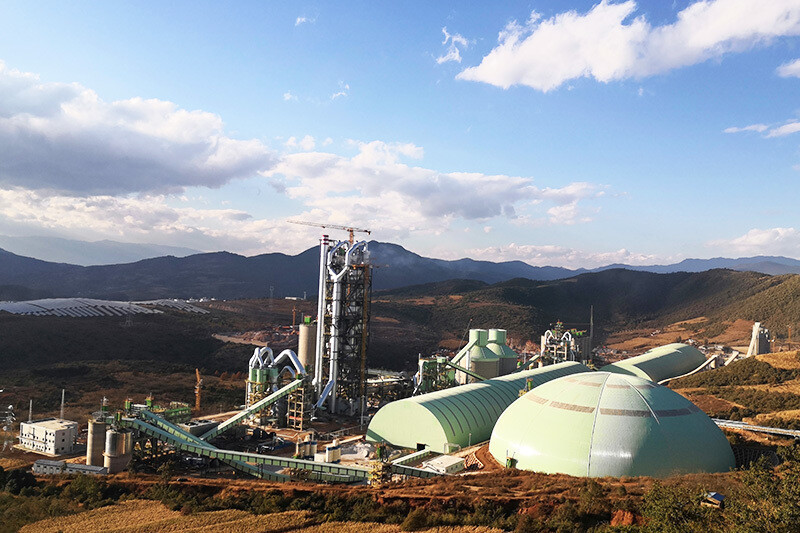 Hehe Group Western Yunnan Cement and Aggregate Production Line Construction Project