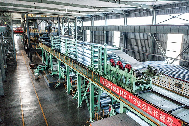 Galvanized Production Line With Spangle