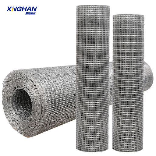Galvanized welded wire mesh fence