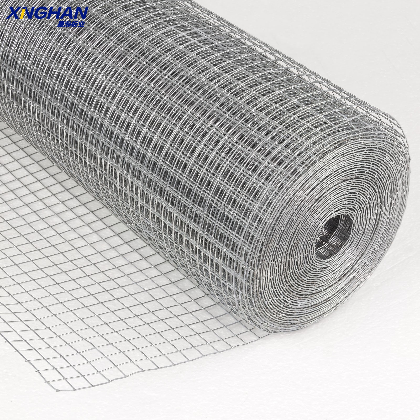 Galvanized welded wire mesh fence