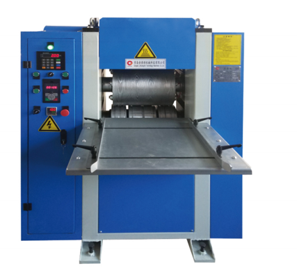 High-performance embossing machine for precise texturing