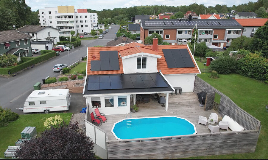 Yanxueping Residential Photovoltaic Power Station in Sweden
