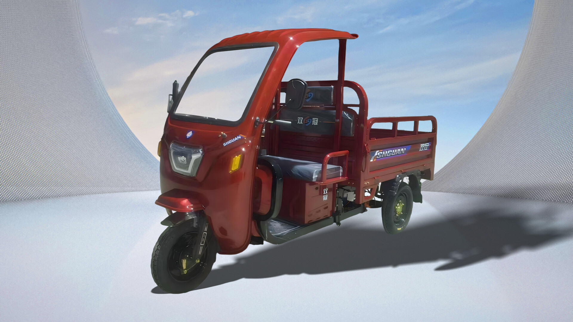 1.5×1.0mFantasy300SimpleCanopyTricycle