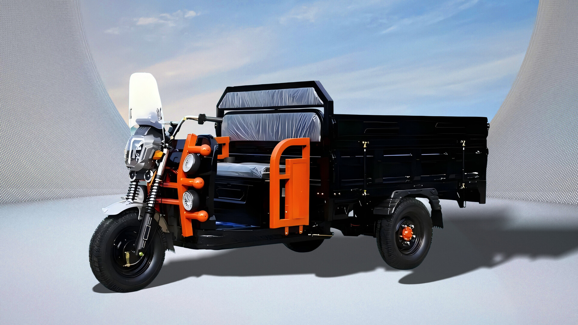 1.6×1.1mDouble-BeamTricycle(+RangeExtender)