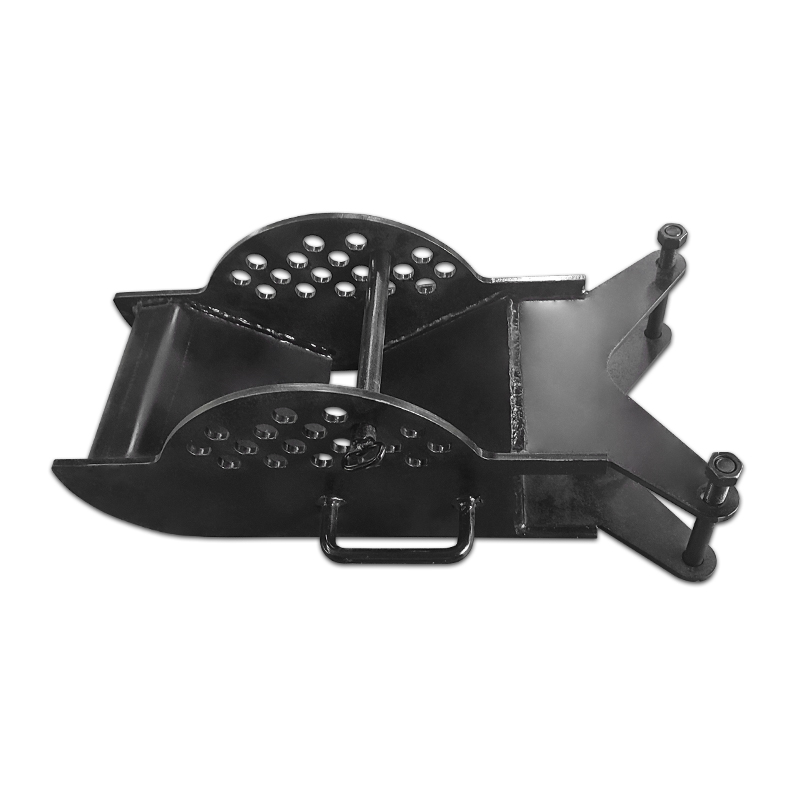 The rear support arm (three-wheel bracket) of the debris removal vehicle