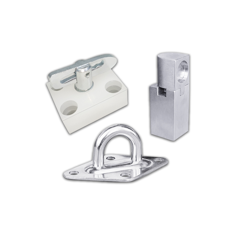 Campervan with base-mounted insulated pin lock