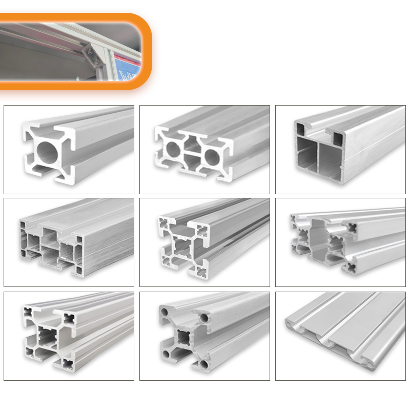 Fire engine equipment support aluminum profile
