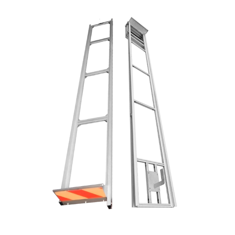 Fire truck ladder support frame