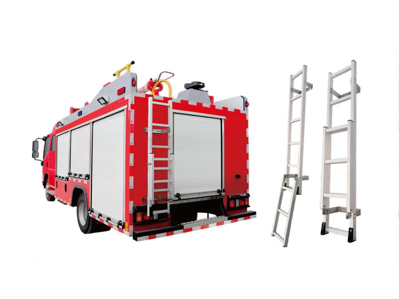 Fire engine ladder and aerial ladder
