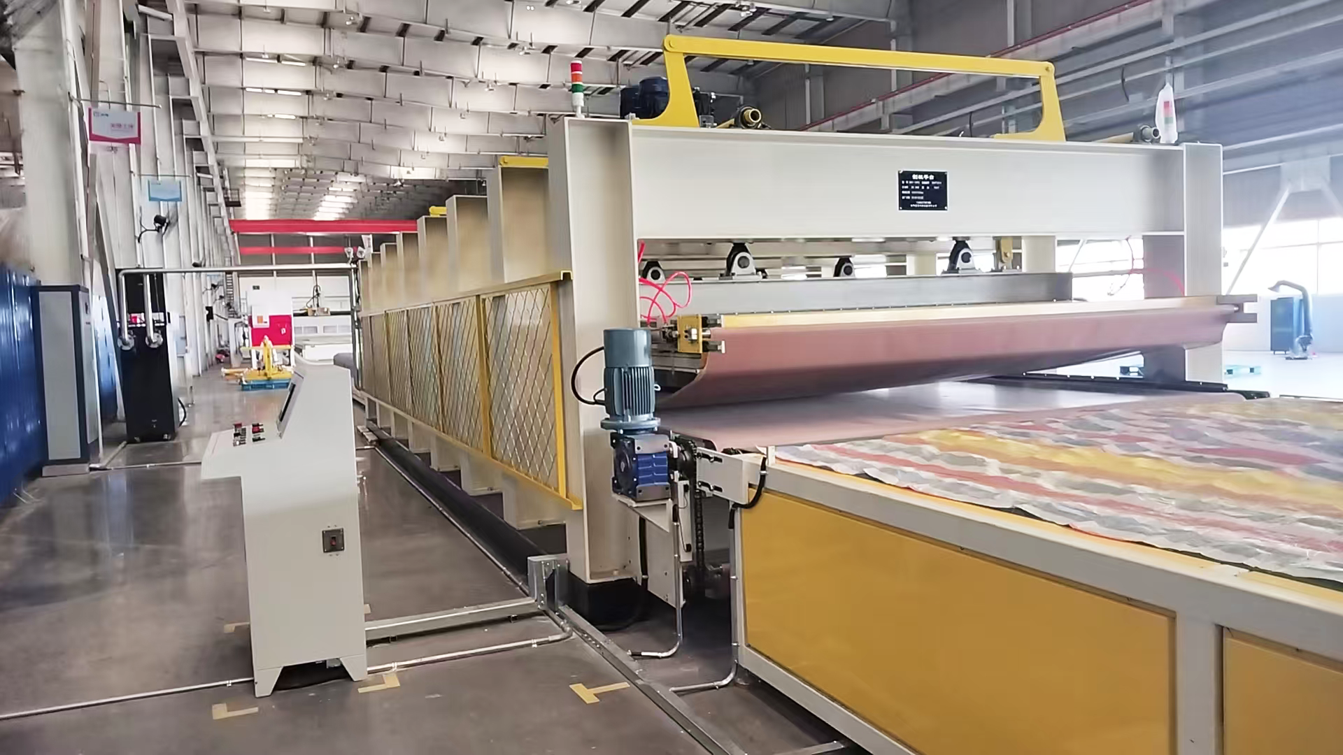 Refrigerated truck panel hot press production line cold preservation truck panel sheet making machinery