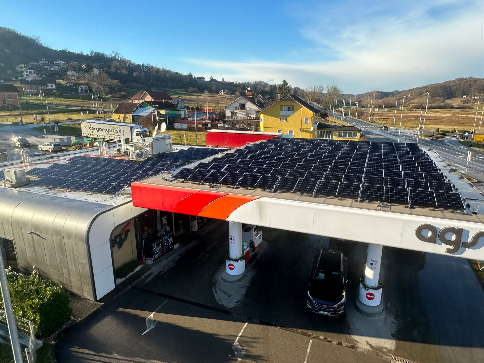 Croatia AGS Gas Station 49.3 kW Industrial and Commercial Distributed Power Generation Project