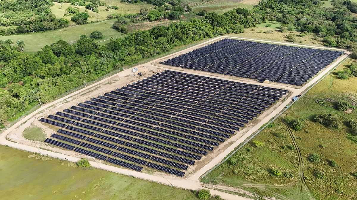 Large scale agricultural photovoltaic complementary power station project in Colombia