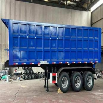 Axle rear dump traile