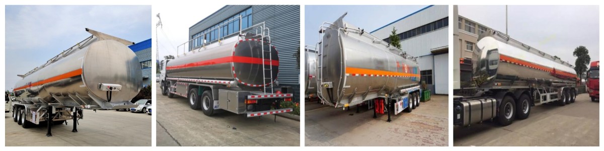 14.铝合金油罐拖车