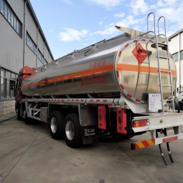 3 Axles Aluminum Alloy Tanker Semi-trailer