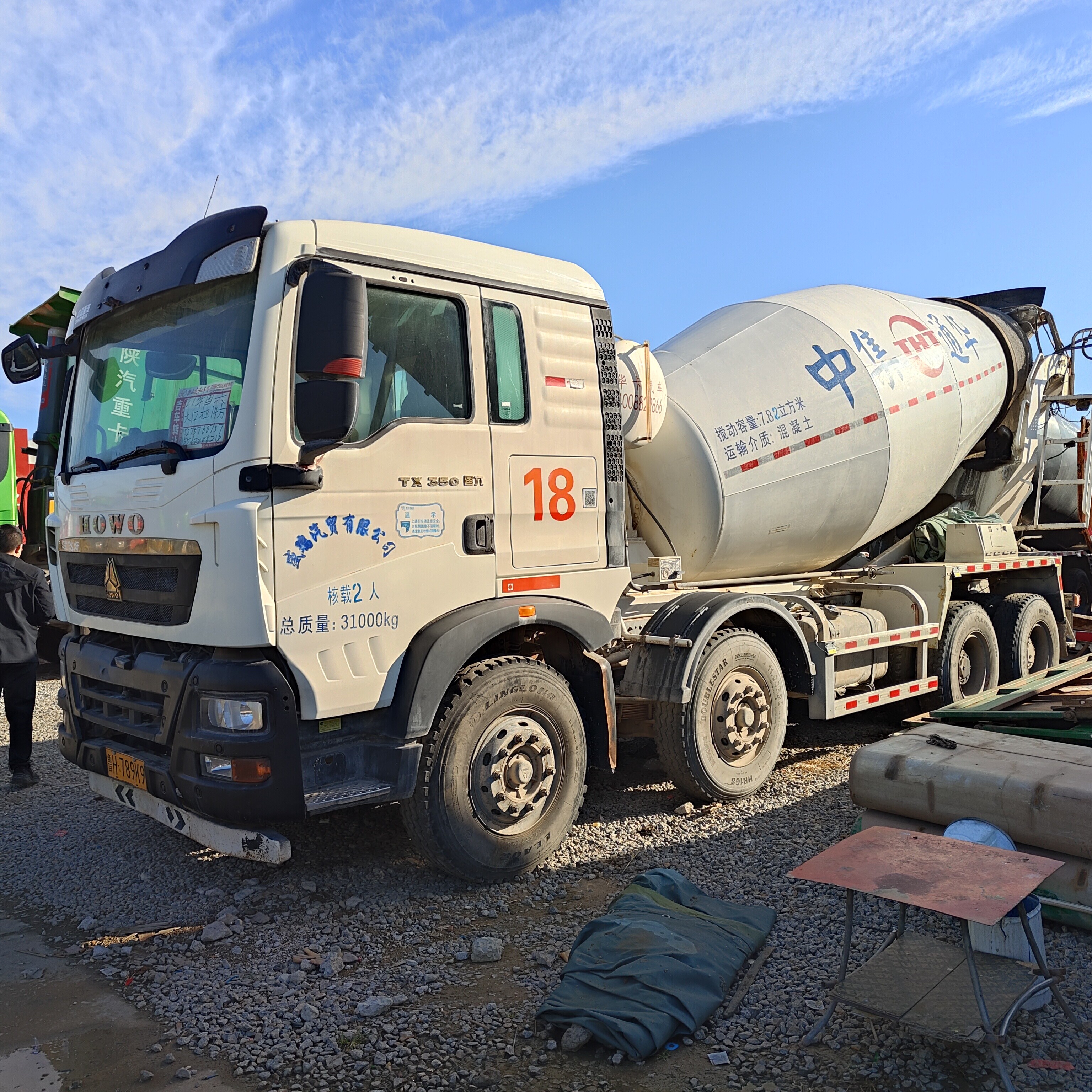 Sinotruk HOWO Truck 8cbm 10cbm 6X4 Blender Mixer Truck