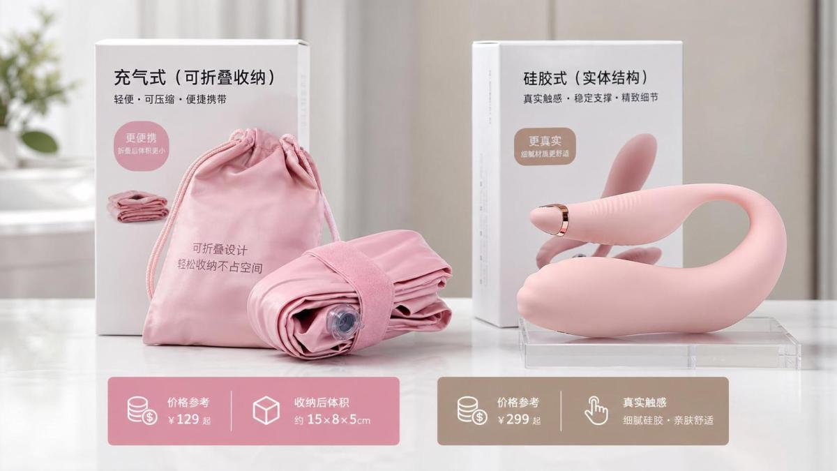 Inflatable Dolls vs Silicone Dolls: Which Option Fits Different Buyer Needs? Inflatable Dolls vs Silicone Dolls: Which Option Fits Different Buyer Needs?