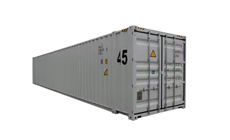 45'HQ General Container - High Deck Container