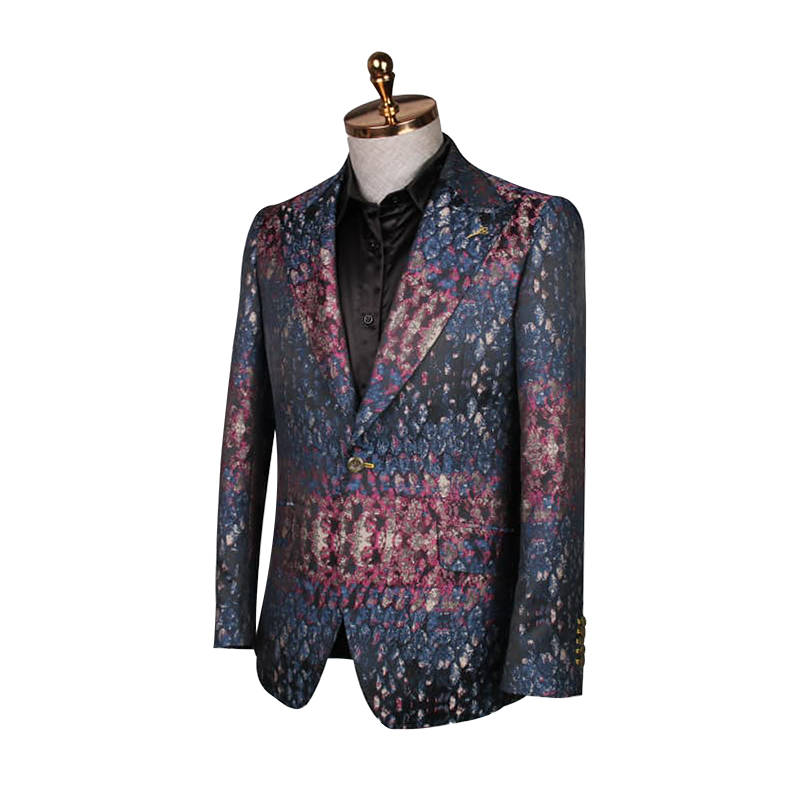 Fashion boutique colorful suit jacket