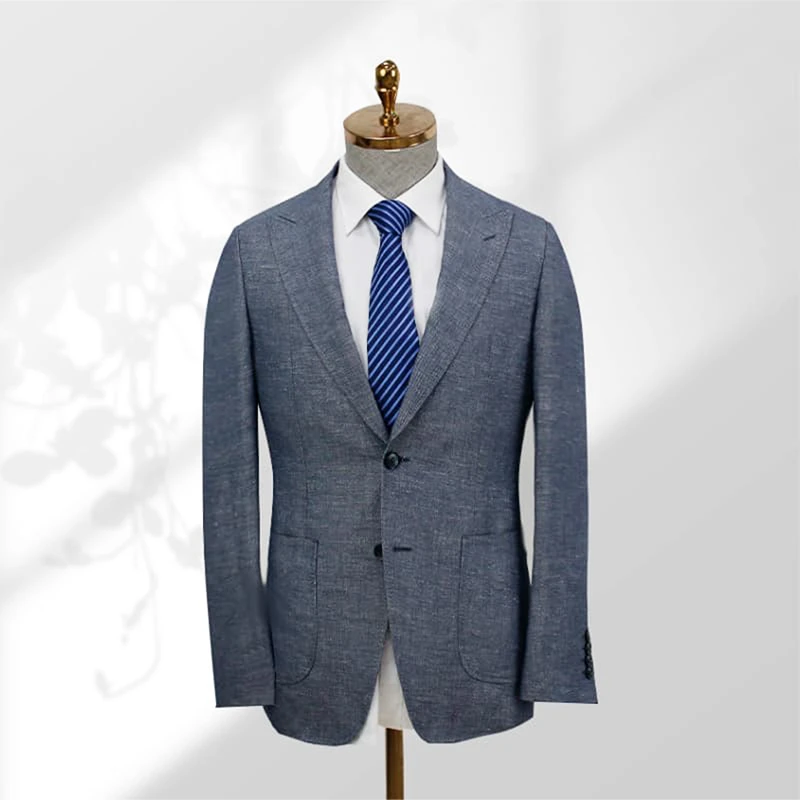 Business men's slim-fit suits