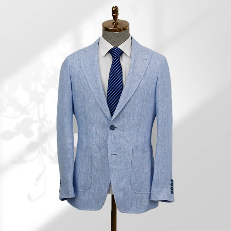 Business men's slim-fit suits