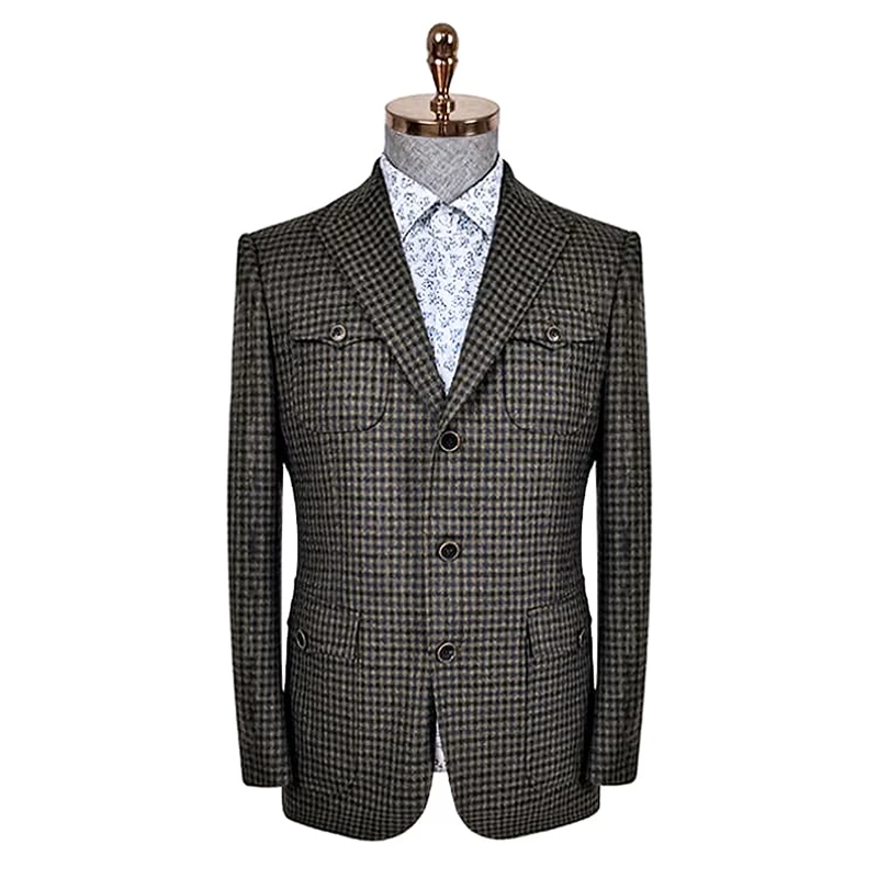 Various styles of suit jackets