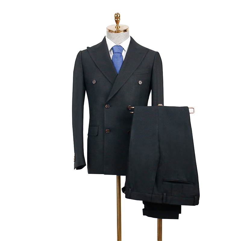 Double-breasted men's business suits