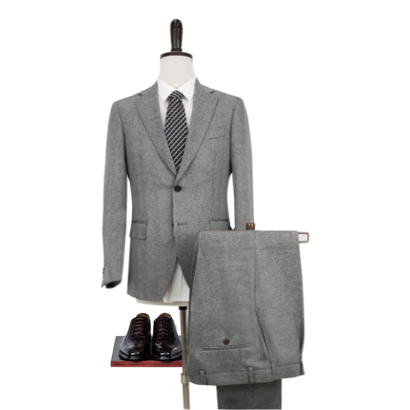 Two-button grey blazer Classic men's suit