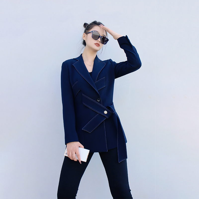 Fashionable office professional suits for women, new style suit jackets, two-piece suits