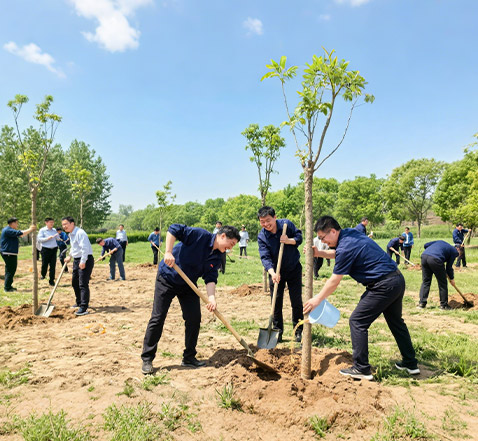 Xuzhou Shishi Import And Export Co., Ltd., Organizes Spring Outing Tree - Planting Activity