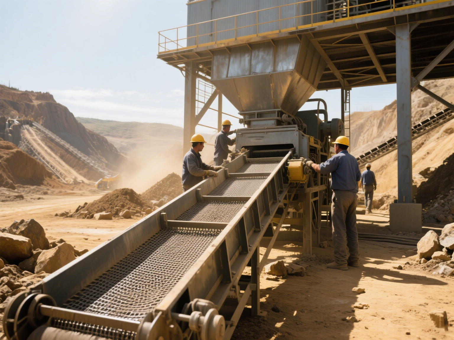 Case of a large open-pit mine