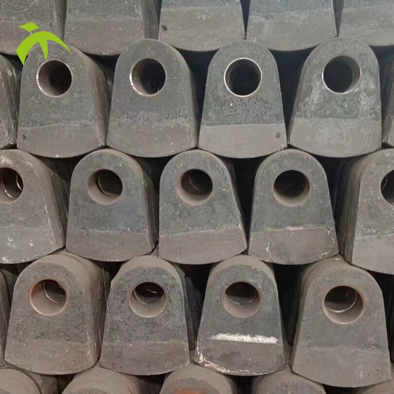 Composite Hammer Heads For Metal Crushers