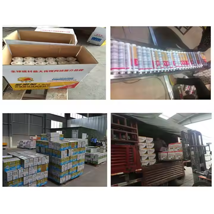 Selante de Tinta Acrílica 420gm Preenchedor de Fendas Silicone Alumínio