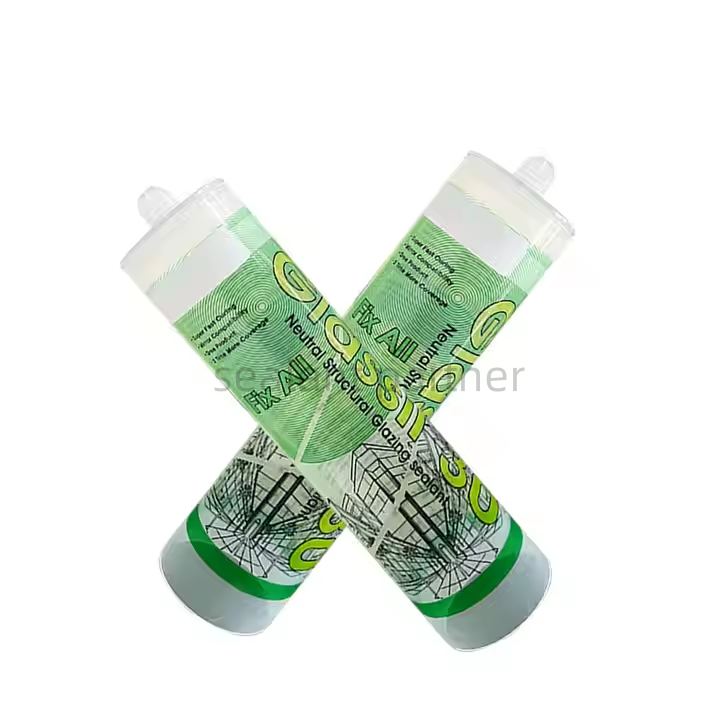 Cartucho personalizado de 300 ml/600 ml de selante de poliuretano cinzento claro para embalagem de salsichas