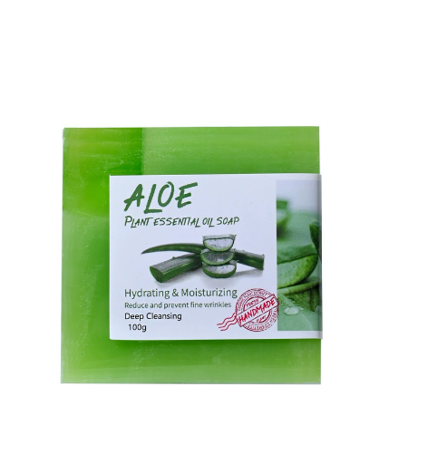 Cross-border foreign trade aloe vera gel for facial care, body moisturizing, nourishing, and skin soothing soap, which soothes the skin without being sticky
