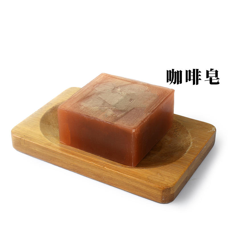 Cross-border foreign trade shampoo bar, coffee, silicone-free shampoo soap, coffee shampoo soap, and scented soap