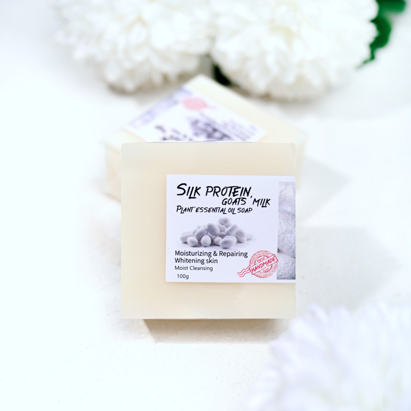 Cross-border foreign trade soap, silk protein shampoo soap essence, black hair handmade soap, moisturizing and smoothing hair care soap, shampoo soap