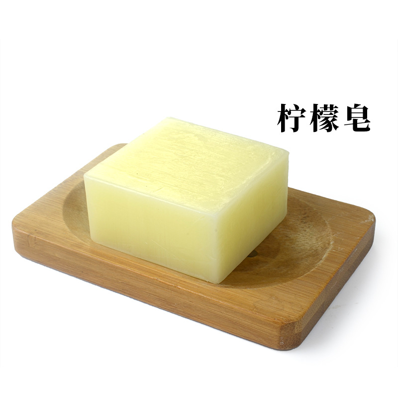Cross-border foreign trade soap, lemon shampoo soap essence, black hair handmade soap, moisturizing and smoothing hair care soap, shampoo soap