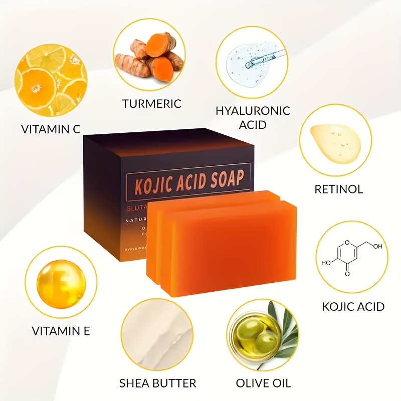 Kojic acid soap