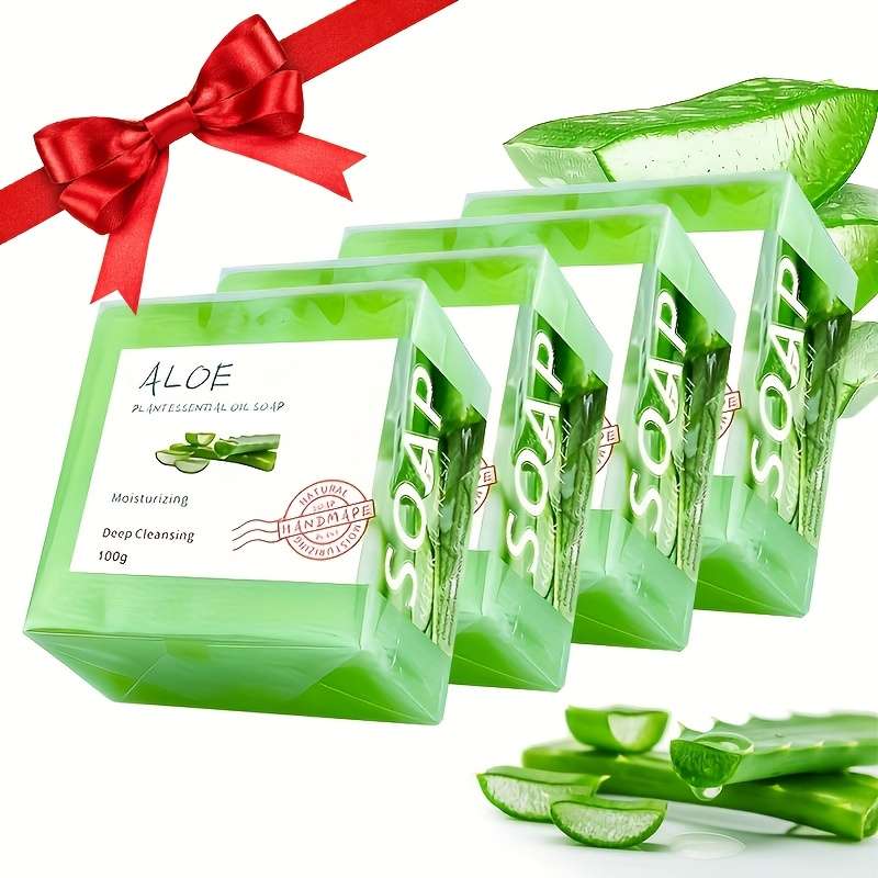 Label for aloe vera essential oil soap