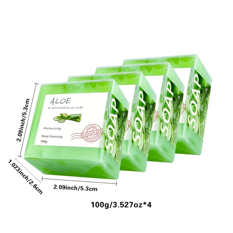 Label for aloe vera essential oil soap