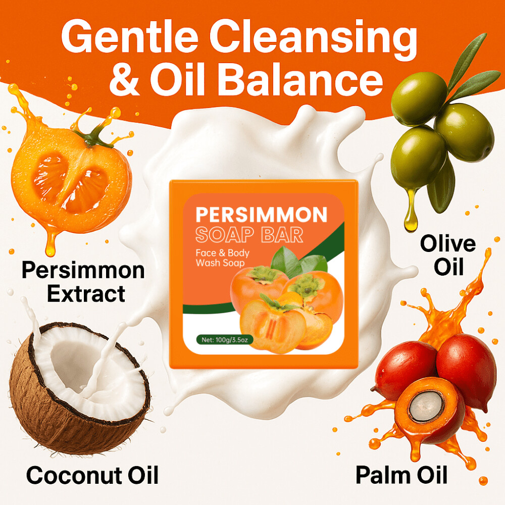Persimmon Exfoliating Soap