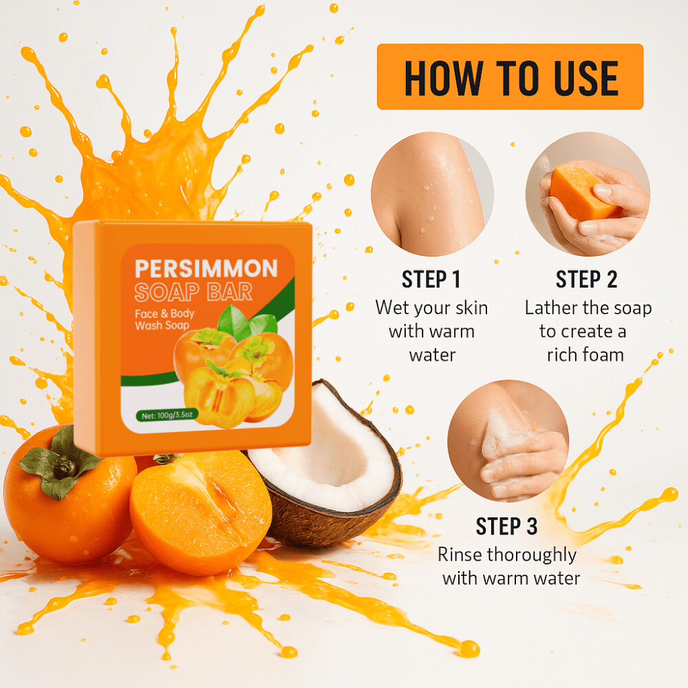 Persimmon Exfoliating Soap
