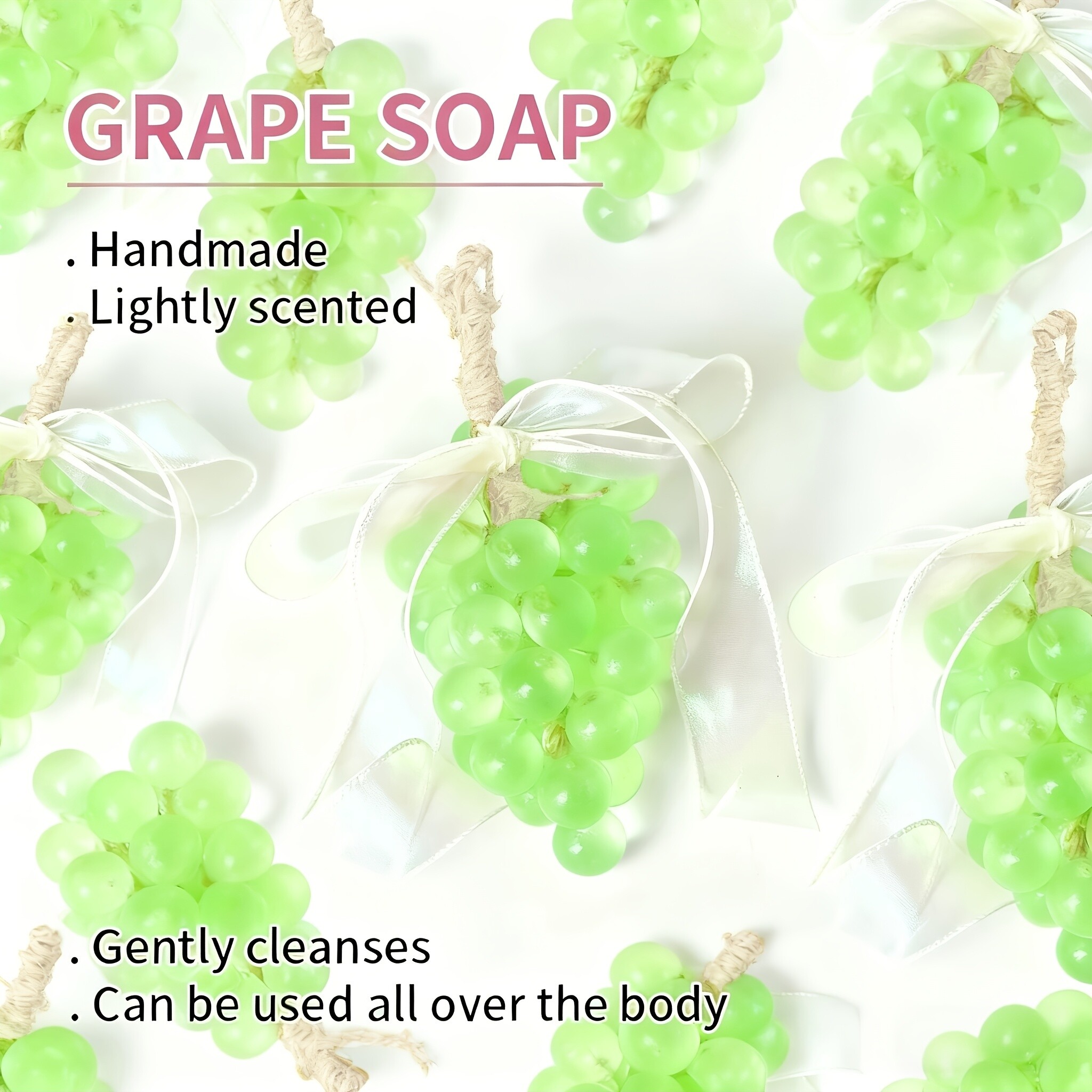 Crystal grape soap