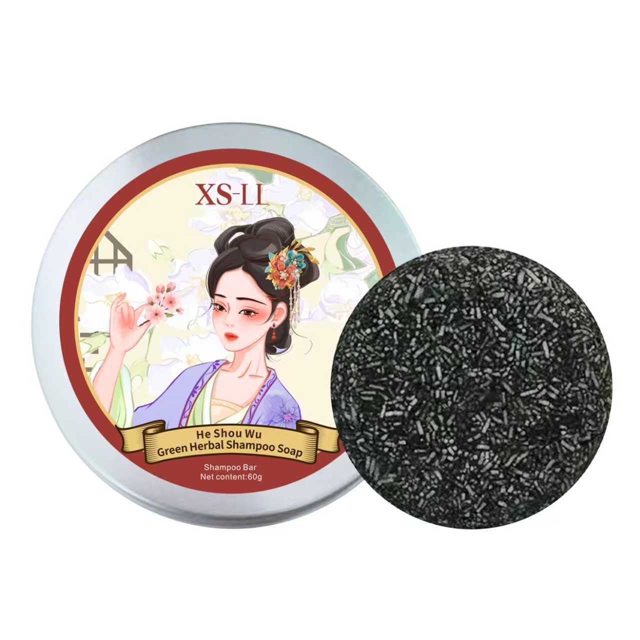 Xishi Ancient Style Aluminum Rubbing Shampoo Soap