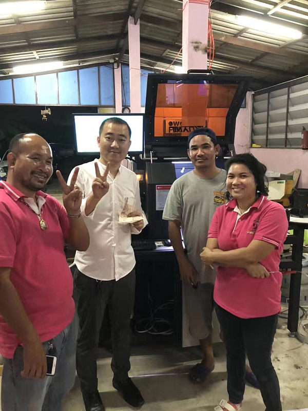 Chiang Mai Creations produces wooden decorations using CNC carving machines from Jinyuan.