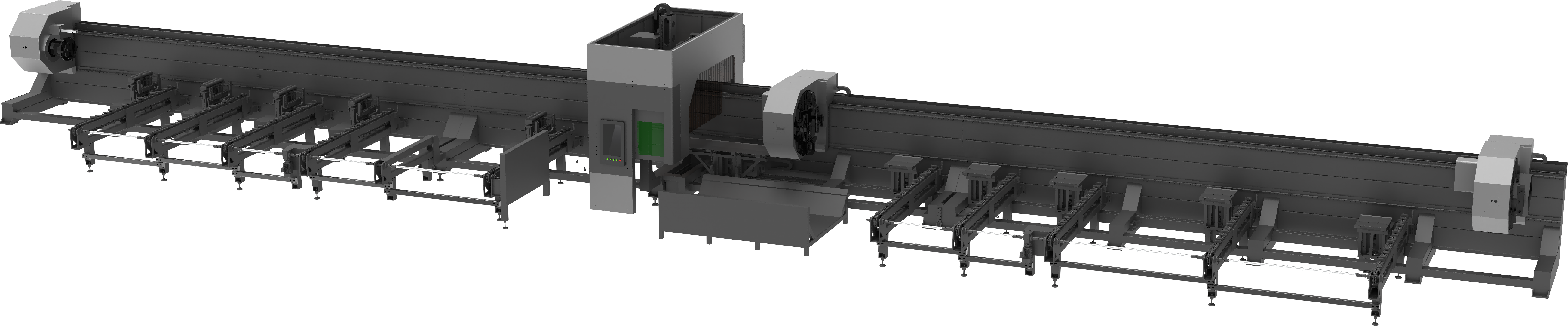 JY-TS Heavy-Duty Professional Laser Pipe Cutting Machine