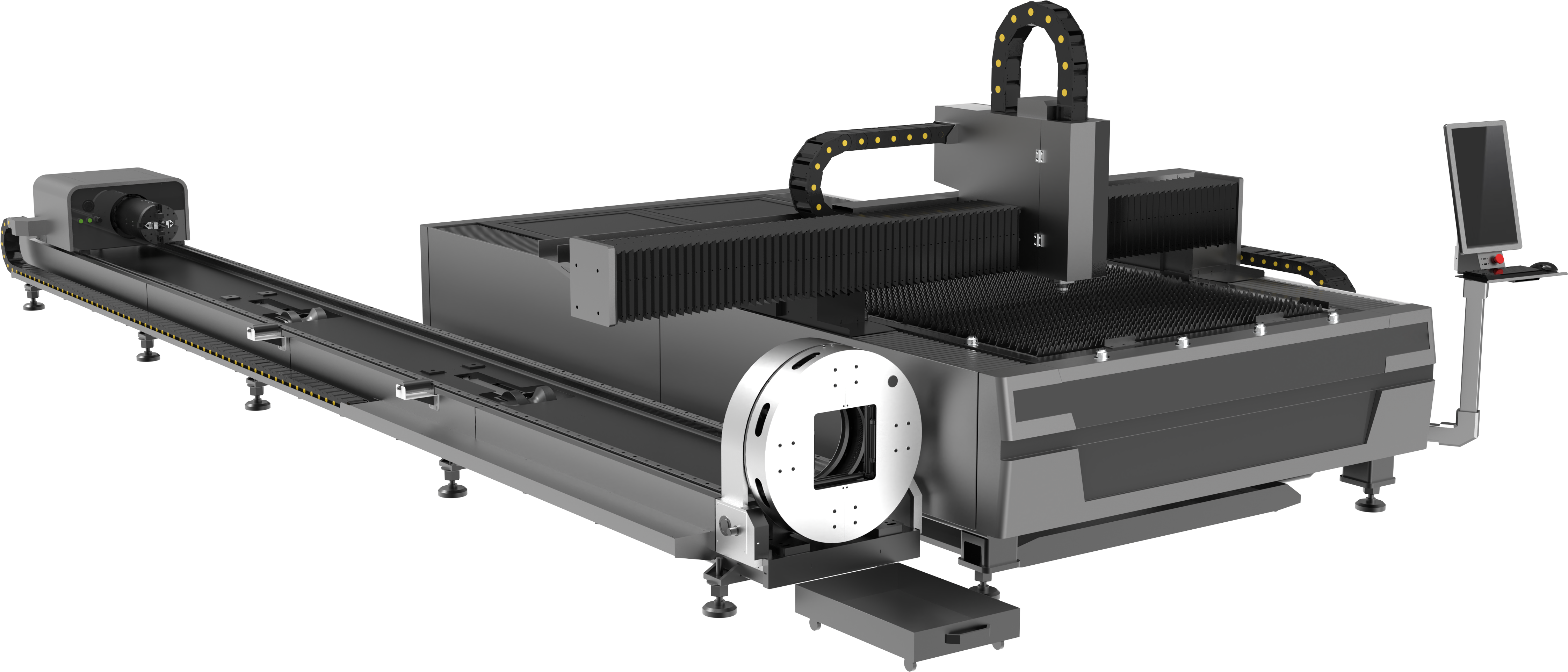 JY-HT Plate and Tube Integrated Fiber Laser Cutting Machine